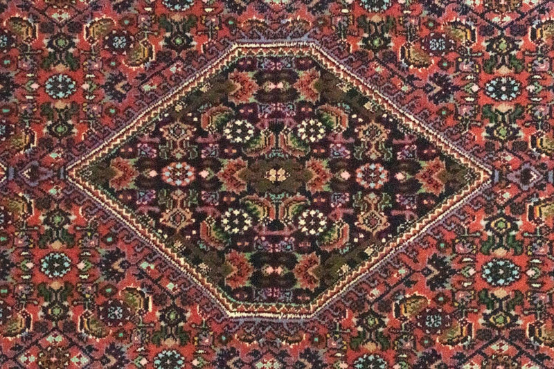 Loper Perzisch tapijt - Bijar - 165 x 62 cm - rood