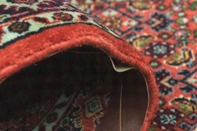 Loper Perzisch tapijt - Bijar - 165 x 62 cm - rood