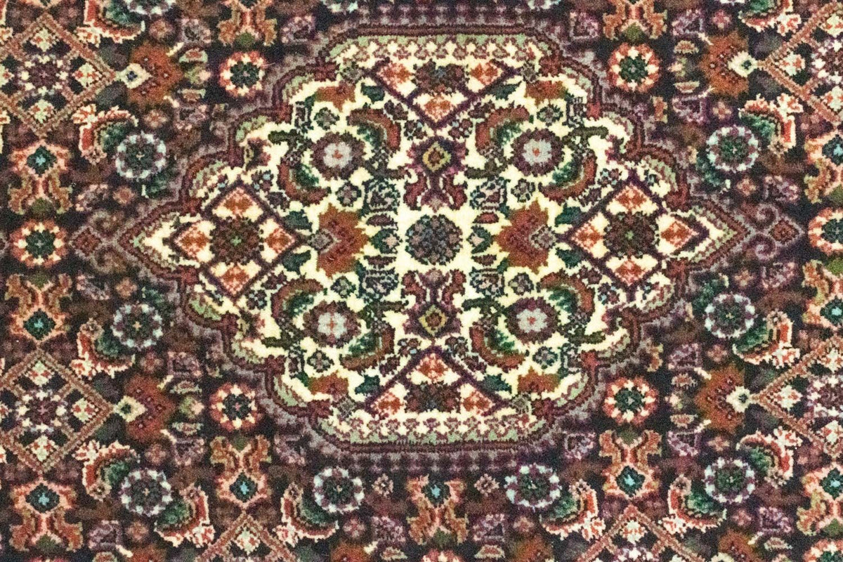 Loper Perzisch tapijt - Bijar - 163 x 60 cm - donkerblauw