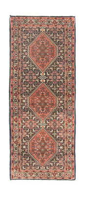 Loper Perzisch tapijt - Bijar - 156 x 65 cm - rood