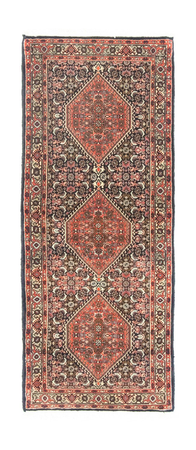 Loper Perzisch tapijt - Bijar - 156 x 65 cm - rood