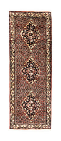 Loper Perzisch tapijt - Bijar - 190 x 72 cm - bruin