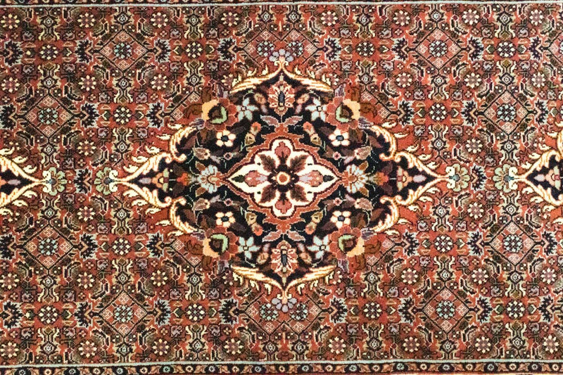 Loper Perzisch tapijt - Bijar - 190 x 72 cm - bruin