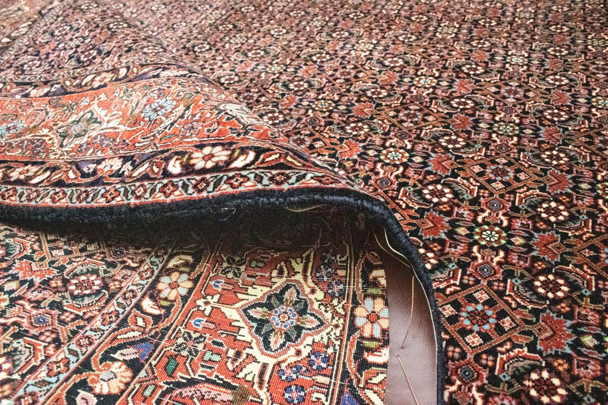 Perzisch tapijt - Bijar - 287 x 195 cm - blauw