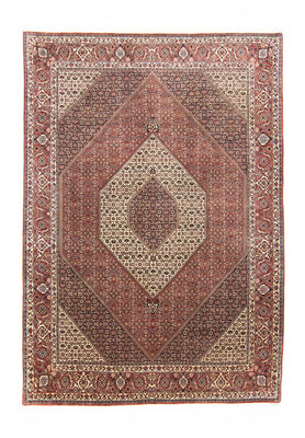 Perzisch tapijt - Bijar - 295 x 206 cm - rood