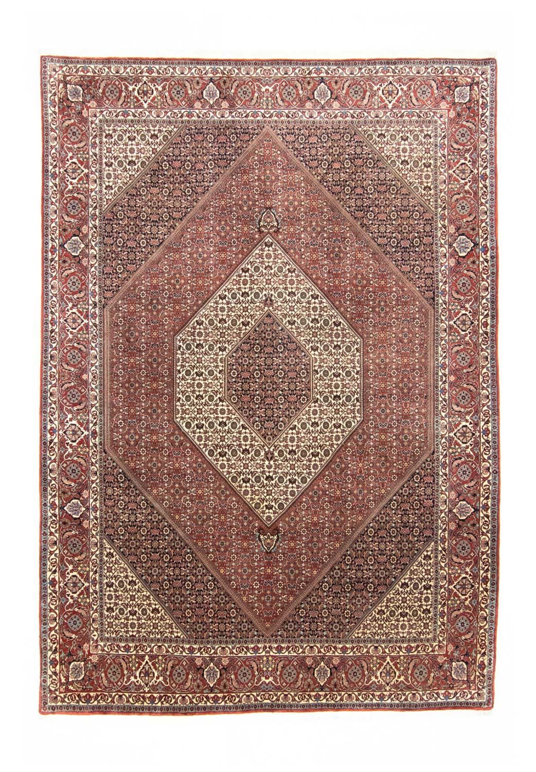 Perzisch tapijt - Bijar - 295 x 206 cm - rood