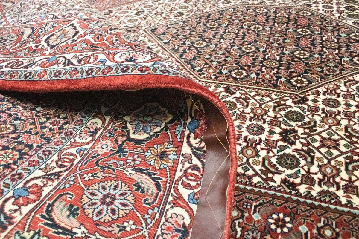 Perzisch tapijt - Bijar - 295 x 206 cm - rood