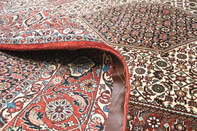 Perzisch tapijt - Bijar - 295 x 206 cm - rood
