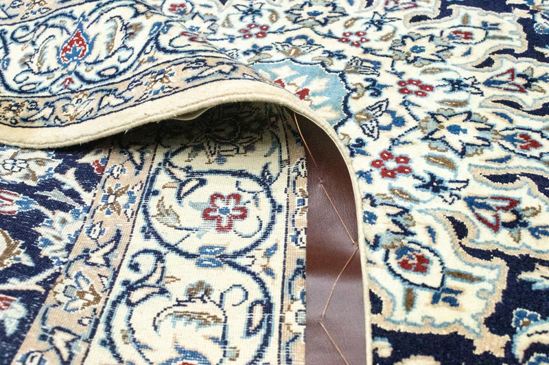 Perzisch tapijt - Nain - 215 x 130 cm - donkerblauw