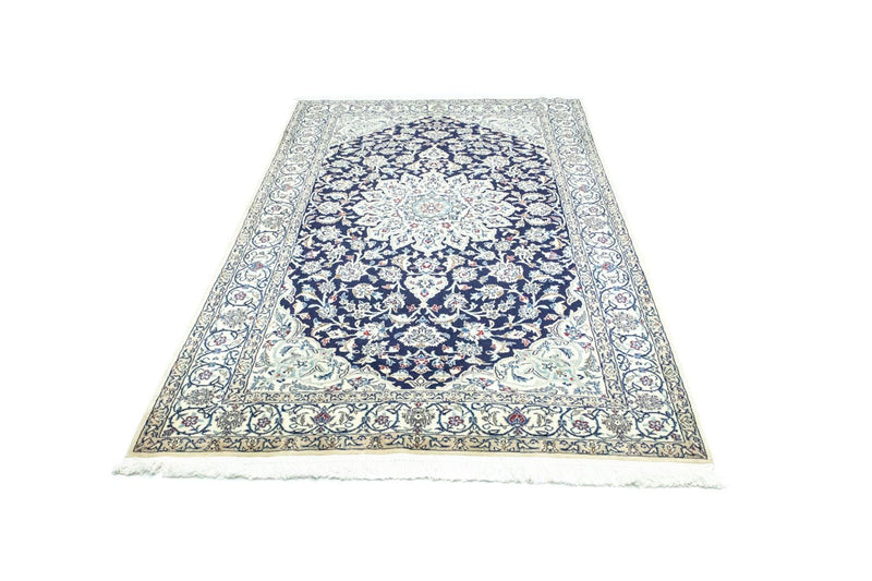 Perzisch tapijt - Nain - 215 x 130 cm - donkerblauw