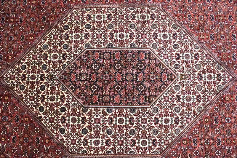 Perzisch tapijt - Bijar - 291 x 205 cm - rood