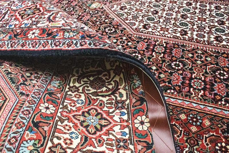 Perzisch tapijt - Bijar - 303 x 204 cm - rood