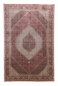 Perzisch tapijt - Bijar - 303 x 200 cm - rood