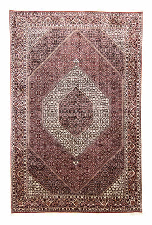 Perzisch tapijt - Bijar - 303 x 200 cm - rood