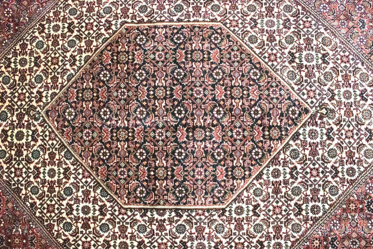 Perzisch tapijt - Bijar - 303 x 200 cm - rood