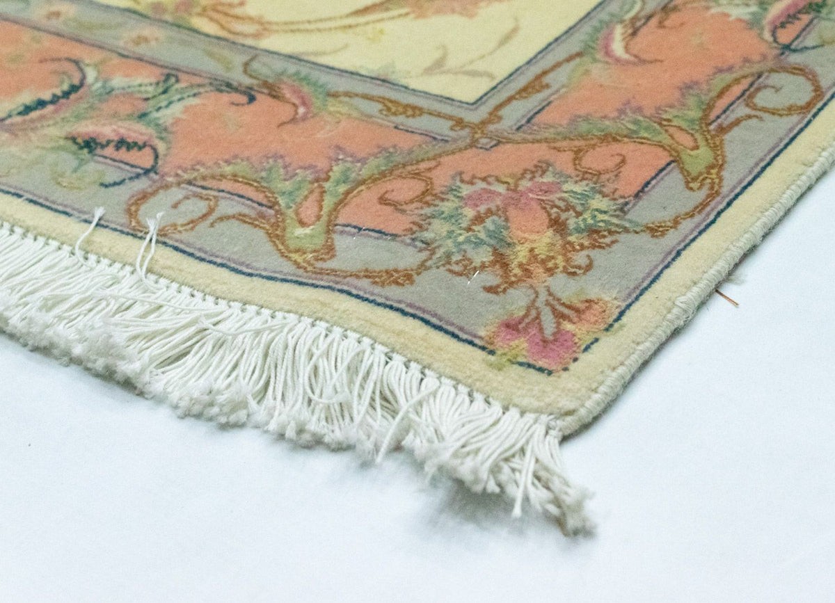 Loper Perzisch tapijt - Bijar - 294 x 87 cm - beige