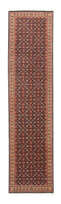 Loper Perzisch tapijt - Bijar - 300 x 73 cm - donkerblauw