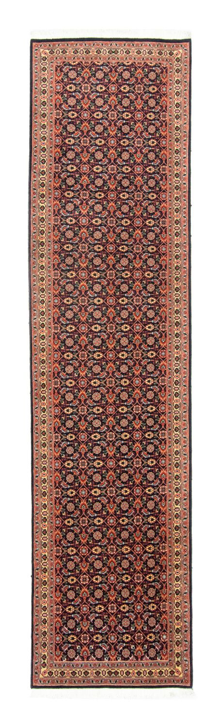 Loper Perzisch tapijt - Bijar - 300 x 73 cm - donkerblauw