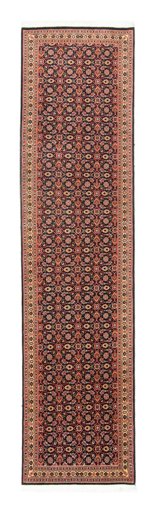 Loper Perzisch tapijt - Bijar - 300 x 73 cm - donkerblauw