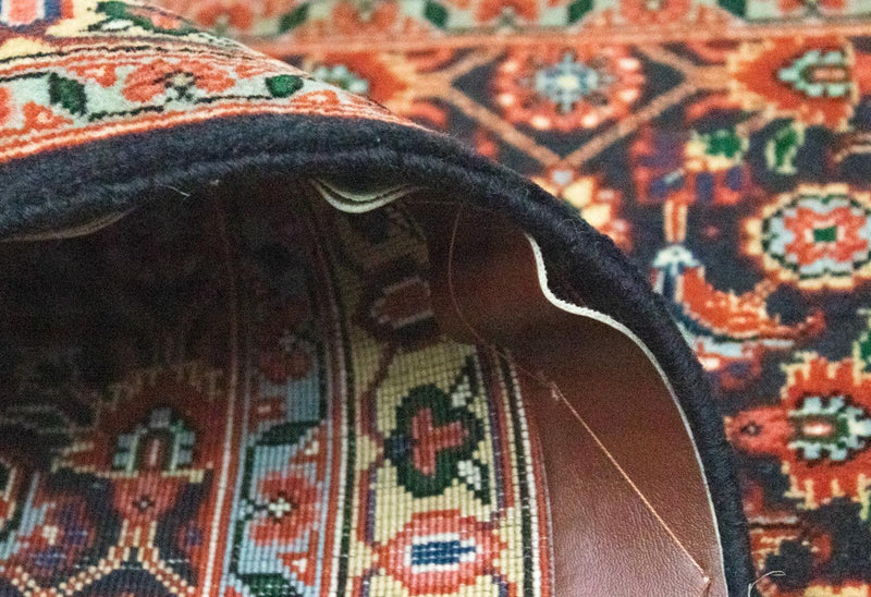 Loper Perzisch tapijt - Bijar - 300 x 73 cm - donkerblauw