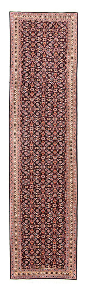 Loper Perzisch tapijt - Tabriz - Royal - 297 x 72 cm - blauw