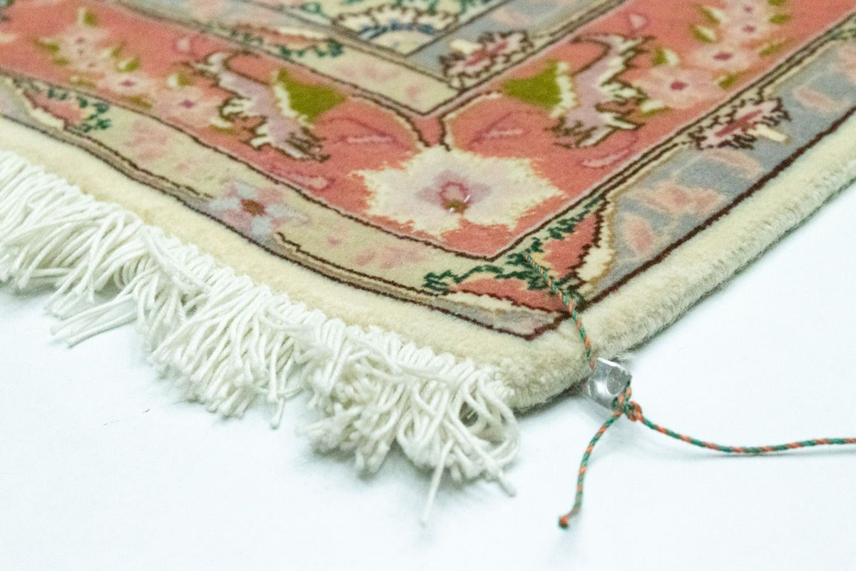 Loper Perzisch tapijt - Tabriz - Royal - 199 x 85 cm - beige