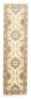 Loper Perzisch tapijt - Tabriz - 339 x 91 cm - beige