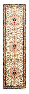 Loper Perzisch tapijt - Tabriz - 322 x 87 cm - beige