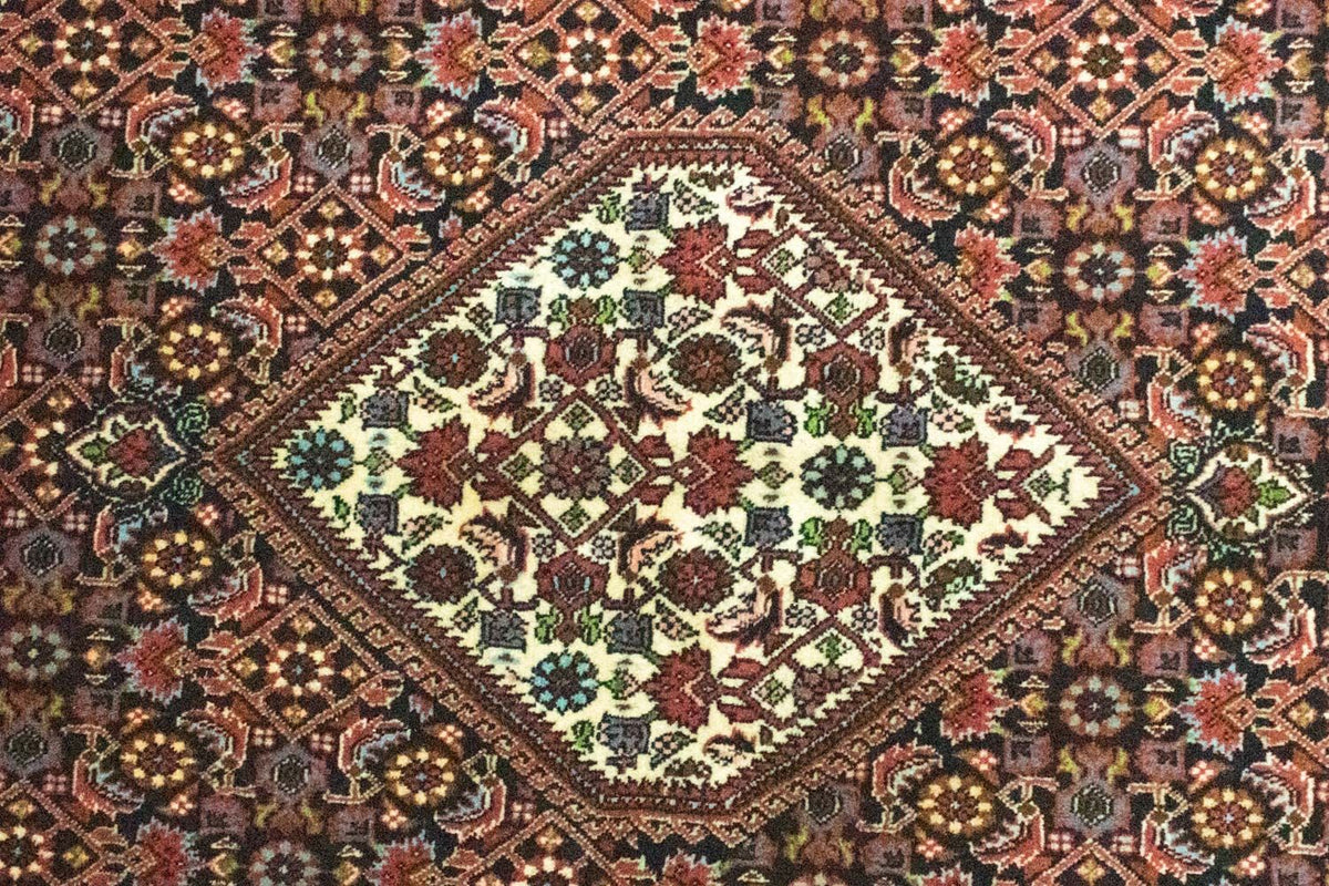 Perzisch tapijt - Bijar - 226 x 142 cm - blauw