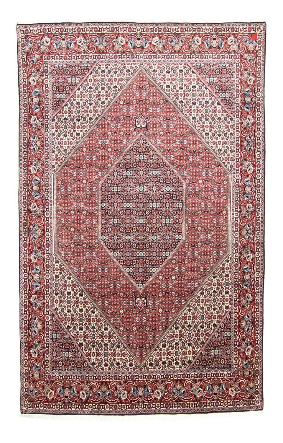 Perzisch tapijt - Bijar - 308 x 200 cm - rood