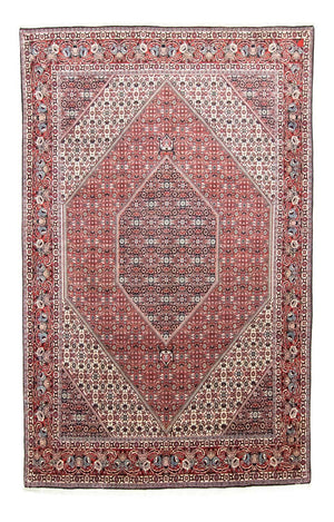 Perzisch tapijt - Bijar - 308 x 200 cm - rood