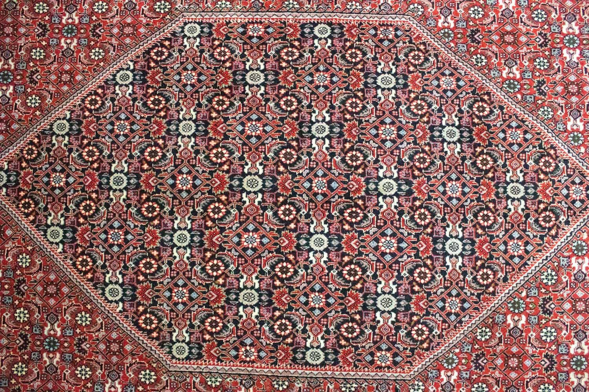 Perzisch tapijt - Bijar - 308 x 200 cm - rood