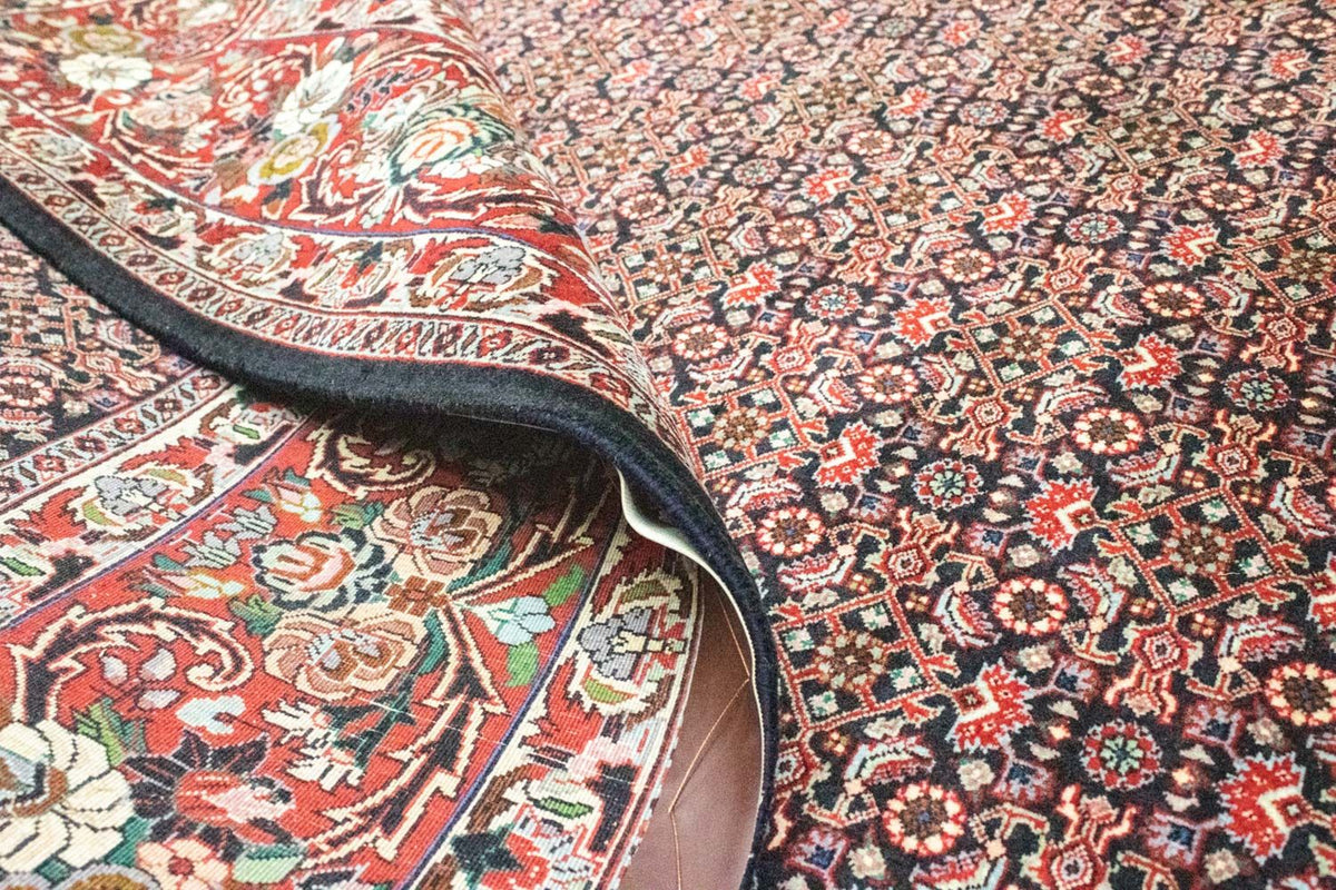 Perzisch tapijt - Bijar - 290 x 207 cm - blauw