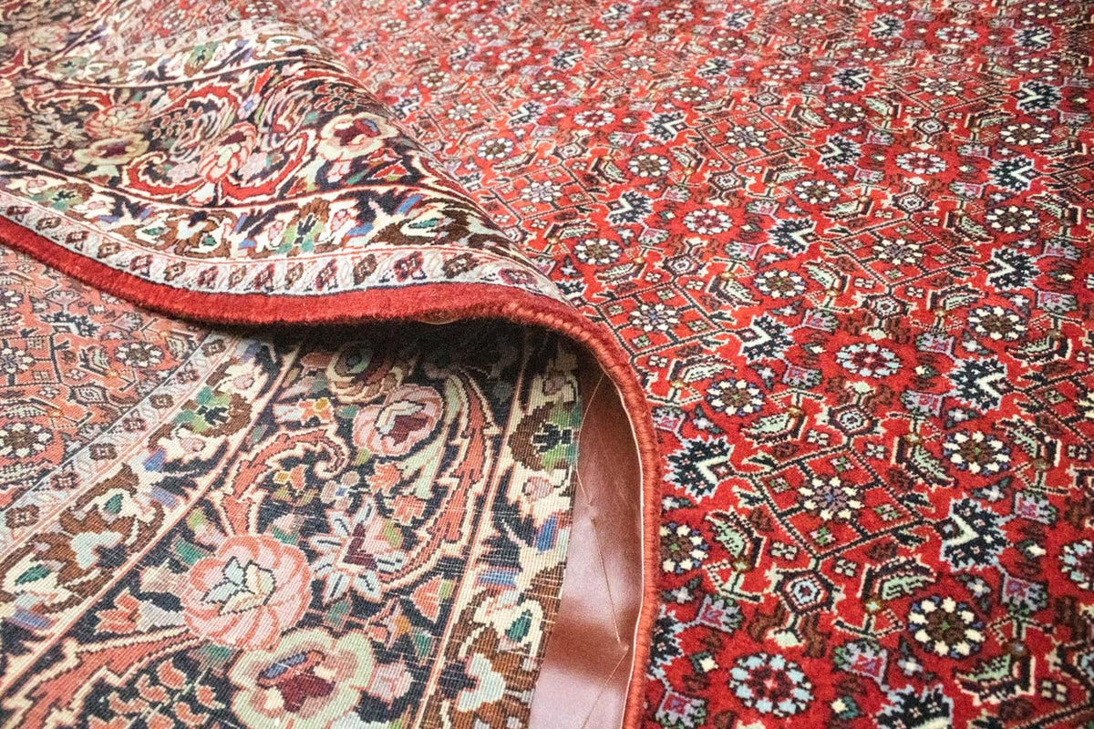 Perzisch tapijt - Bijar - 300 x 211 cm - rood