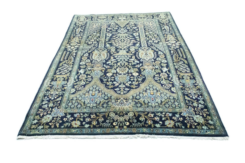 Perzisch tapijt - Tabriz - 222 x 140 cm - blauw