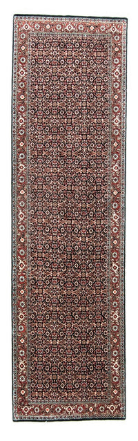 Loper Perzisch tapijt - Bijar - 298 x 84 cm - blauw
