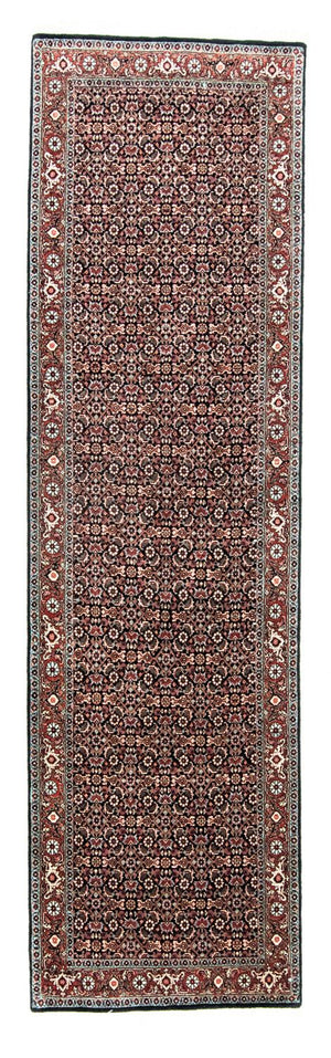 Loper Perzisch tapijt - Bijar - 298 x 84 cm - blauw