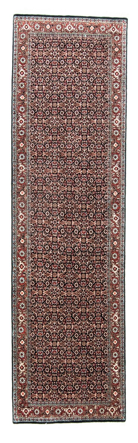 Loper Perzisch tapijt - Bijar - 298 x 84 cm - blauw