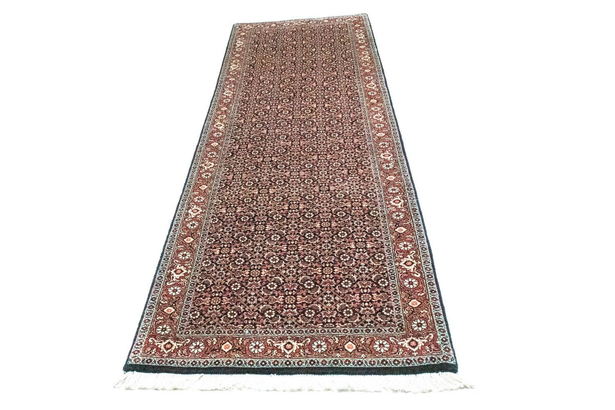 Loper Perzisch tapijt - Bijar - 298 x 84 cm - blauw