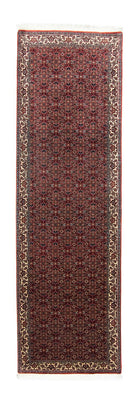 Loper Perzisch tapijt - Bijar - 297 x 90 cm - rood