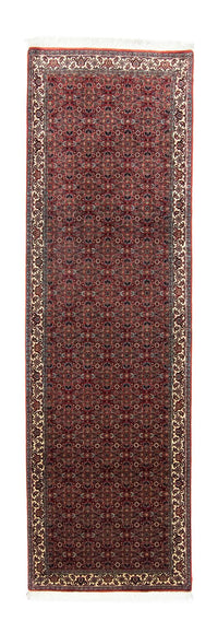 Loper Perzisch tapijt - Bijar - 297 x 90 cm - rood