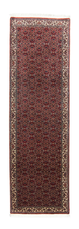 Loper Perzisch tapijt - Bijar - 297 x 90 cm - rood