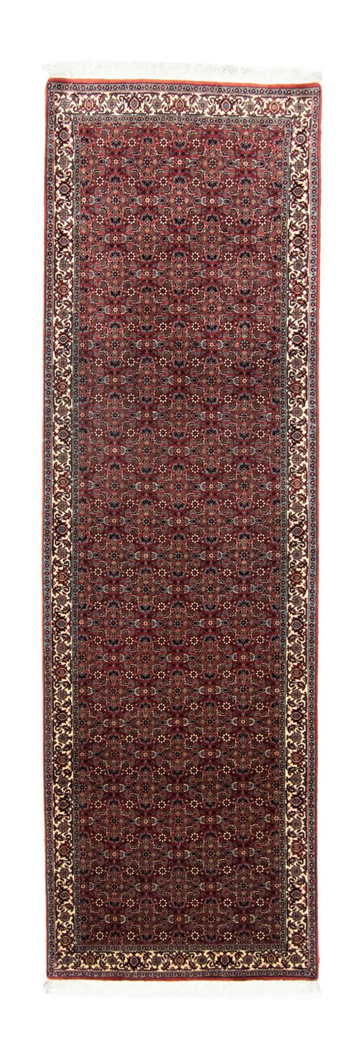 Loper Perzisch tapijt - Bijar - 297 x 90 cm - rood