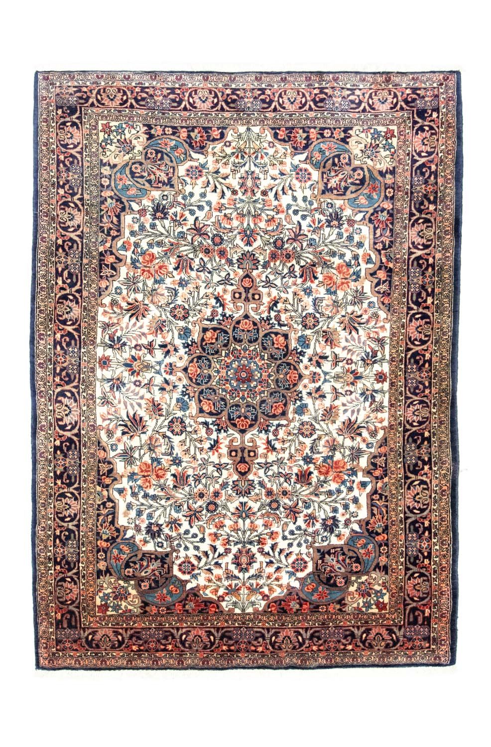 Perzisch tapijt - Bijar - 202 x 145 cm - beige