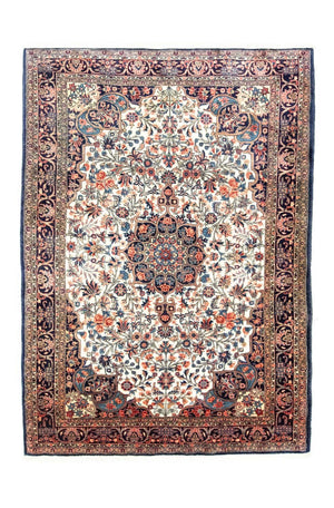 Perzisch tapijt - Bijar - 202 x 145 cm - beige