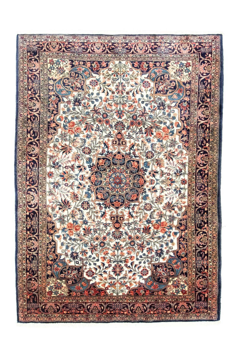 Perzisch tapijt - Bijar - 202 x 145 cm - beige