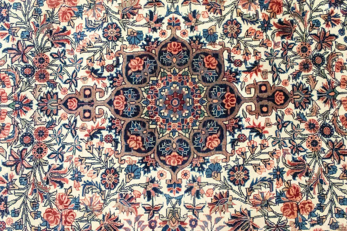 Perzisch tapijt - Bijar - 202 x 145 cm - beige