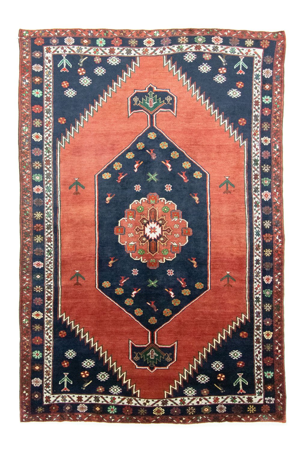 Perzisch Tapijt - Nomadisch - 300 x 197 cm - rood