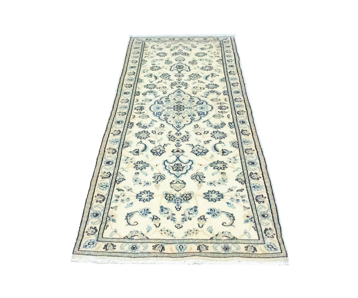 Loper Perzisch tapijt - Keshan - 189 x 68 cm - beige