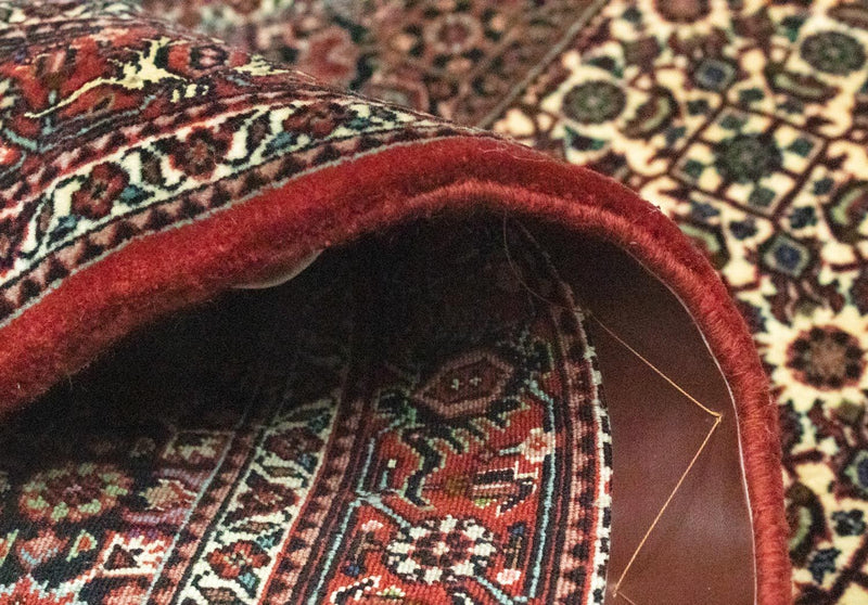 Loper Perzisch tapijt - Bijar - 298 x 83 cm - bruin